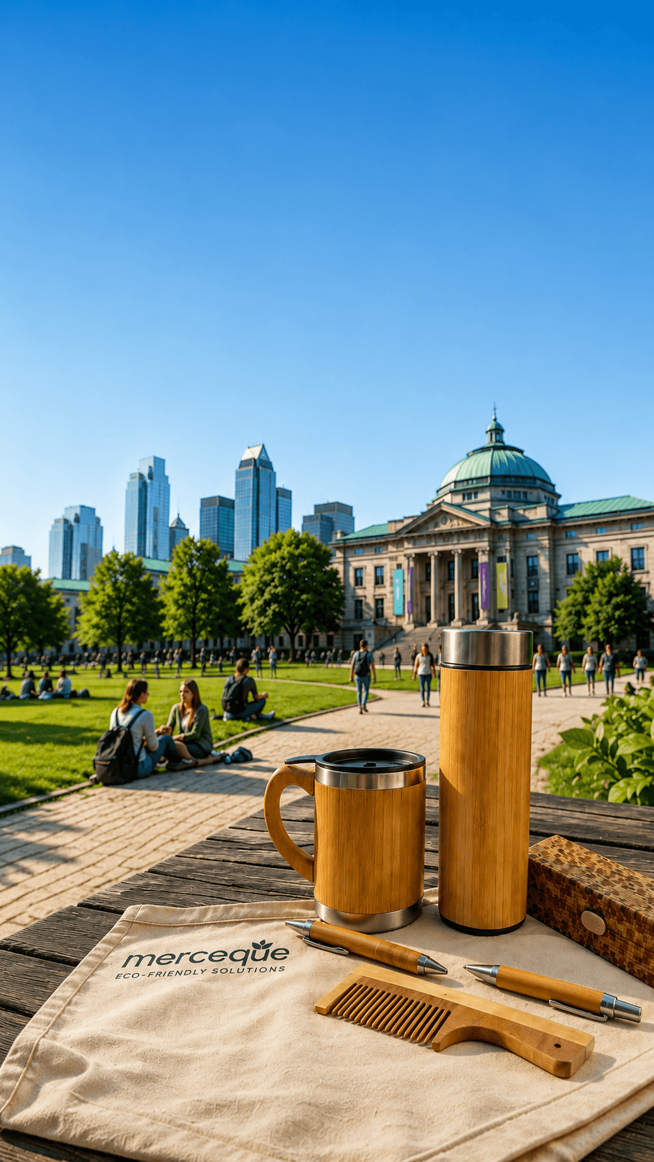 Custom Bamboo Gifts for Students, Faculty & University Events